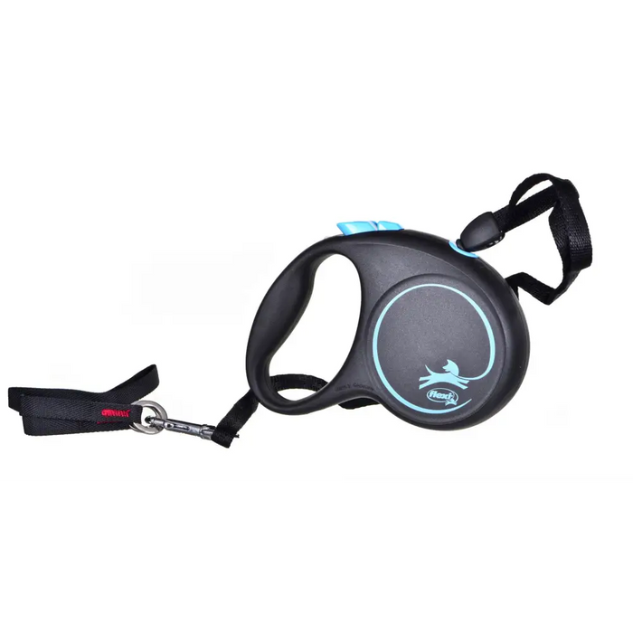Flexi Black Design S 5 m прибиращ се повод за кучета