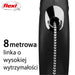 Flexi New CLASSIC 8 м Black Dog Прибиращ се повод