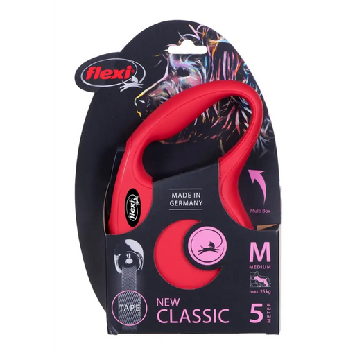 Flexi New Classic Dog Retractable повод 5м