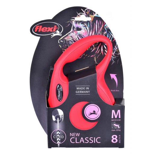 Flexi New Classic M 8 m прибиращ се повод за кучета