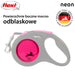 Flexi New Neon S 5 м прибиращ се повод за кучета