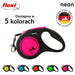 Flexi New Neon S 5 м прибиращ се повод за кучета