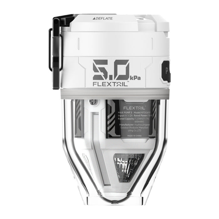 Преносима помпа Flextail Max Pump 3 (бяла)