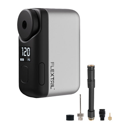Преносима велосипедна помпа Flextail Tiny Bike Pump Pro (сива)