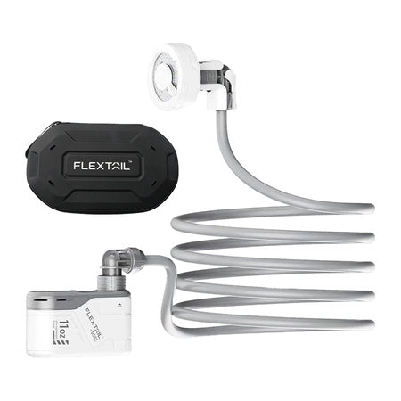 Преносим душ Flextail Max Shower с калъф (бял)