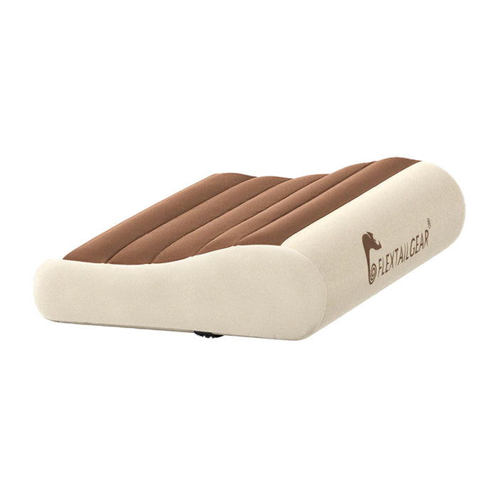 Надуваема възглавница Flextail Zero Pillow (кафява)