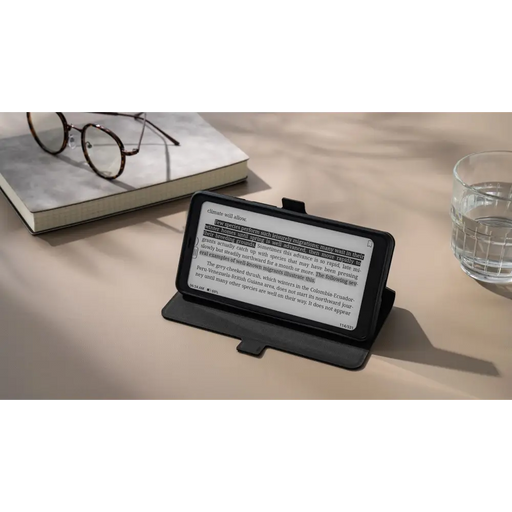 Flip-Fold Cover Case Onyx Palma Dark Grey