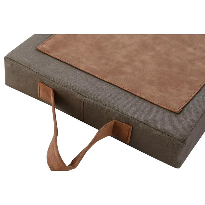 Floor cushion Home ESPRIT Кафяв Памук полиестер 40 x 25 x 4