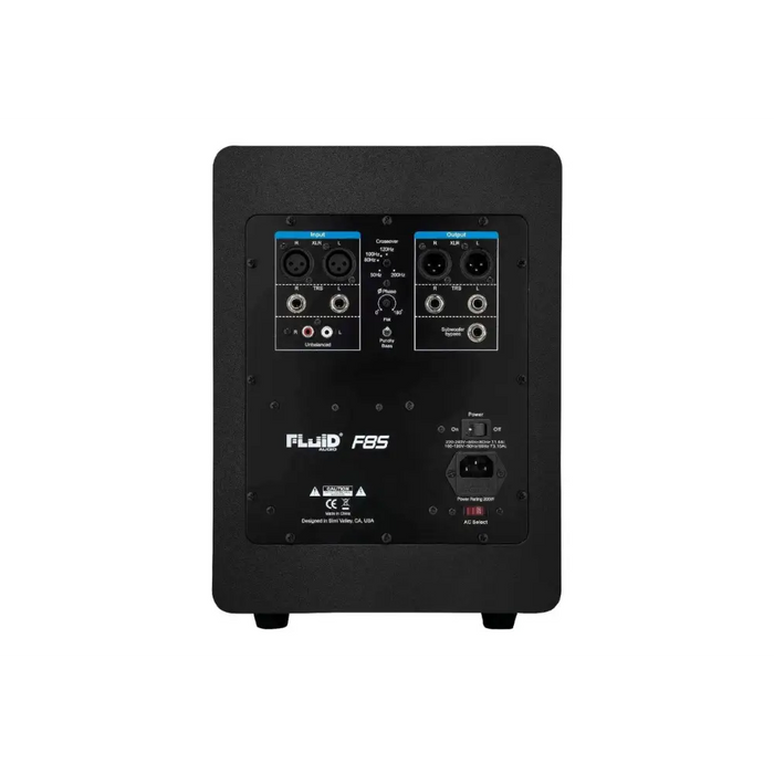 Fluid Audio F8S - компактен активен субуфер