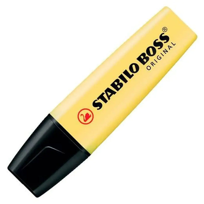 Флуоресцентен Маркер Stabilo BOSS ORIGINAL Жълт (10 броя)