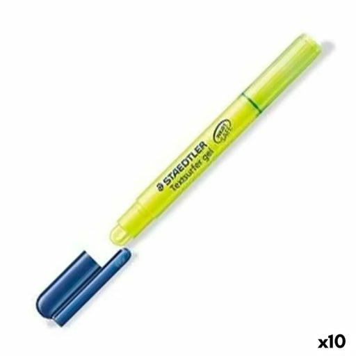Флуоресцентен Маркер Staedtler Textsurfer Gel Жълт 10 Части
