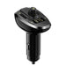 FM трансмитер Remax RCC109 2xUSB 3A Bluetooth 5.0 Черен
