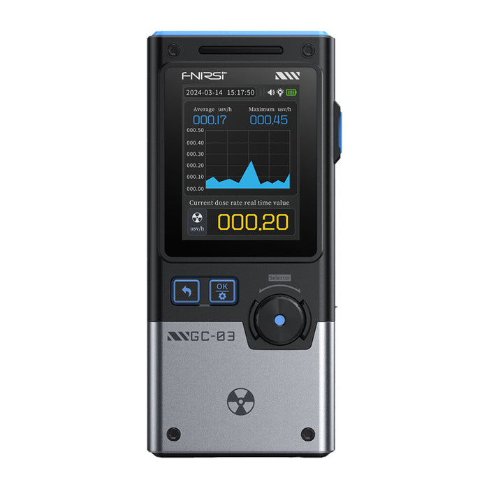 Многофункционален детектор за йонизиращо лъчение FNIRSI GC-03 BK