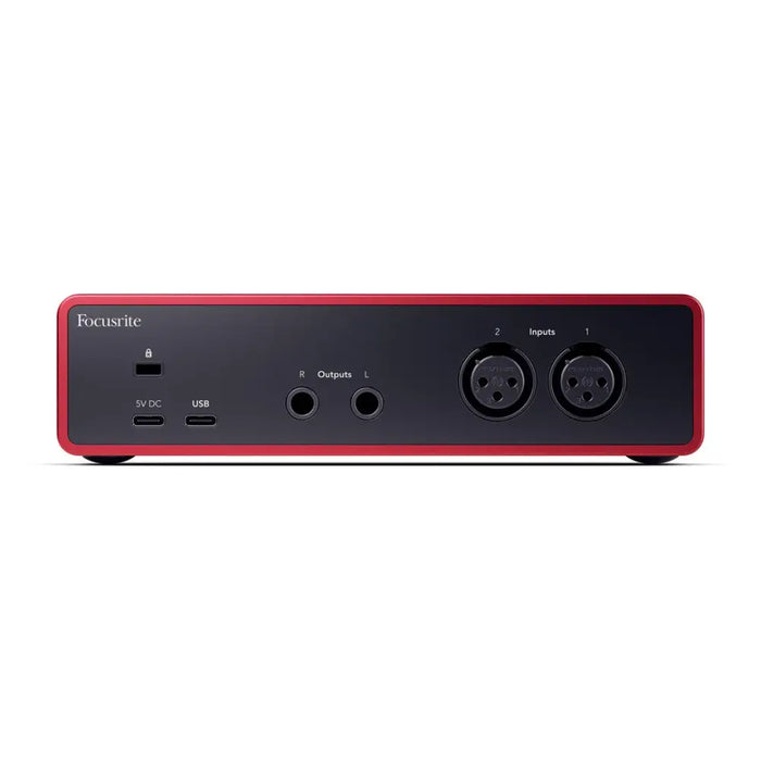Focusrite Scarlett 2i2 USB-C 4th Gen - аудио интерфейс