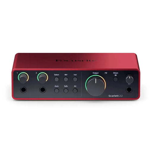 Focusrite Scarlett 2i2 USB-C 4th Gen - аудио интерфейс