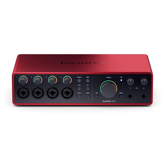 Focusrite Scarlett 18/16 4-то поколение - аудио интерфейс