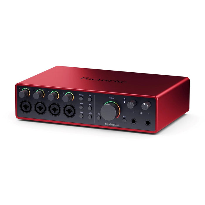 Focusrite Scarlett 18/16 4-то поколение - аудио интерфейс