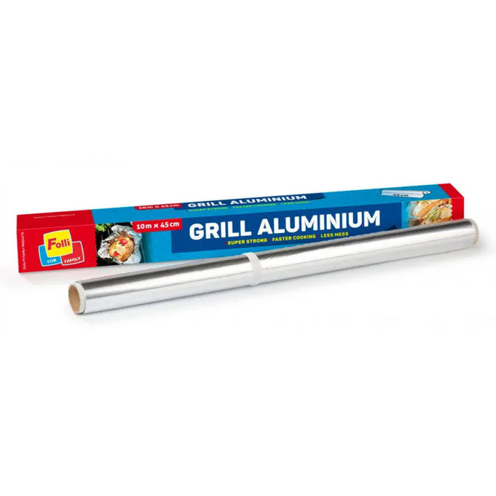 ФОЛИО GRILL ALUMINIUM 10МX45СМ КУТИЯ FOLLI