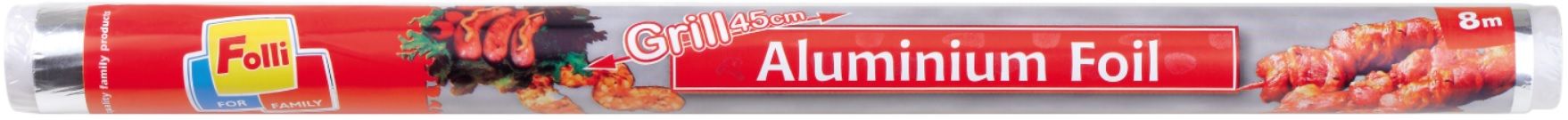 Алуминиево фолио Folli - Grill, 8 m x 45 cm