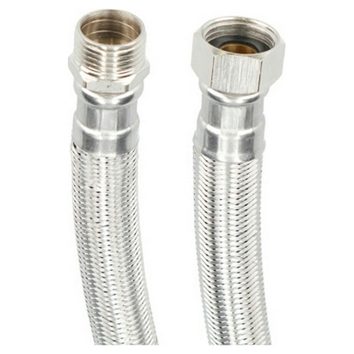 Маркуч M1/2" X H1/2" 40 cm Неръждаема стомана AISI 304 EPDM