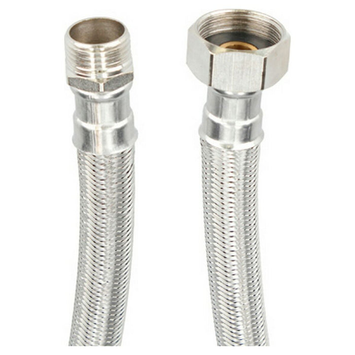Маркуч Fontastock Неръждаема стомана AISI 304 EPDM Мъжки 1/2" - Женски 3/4" 25 cm