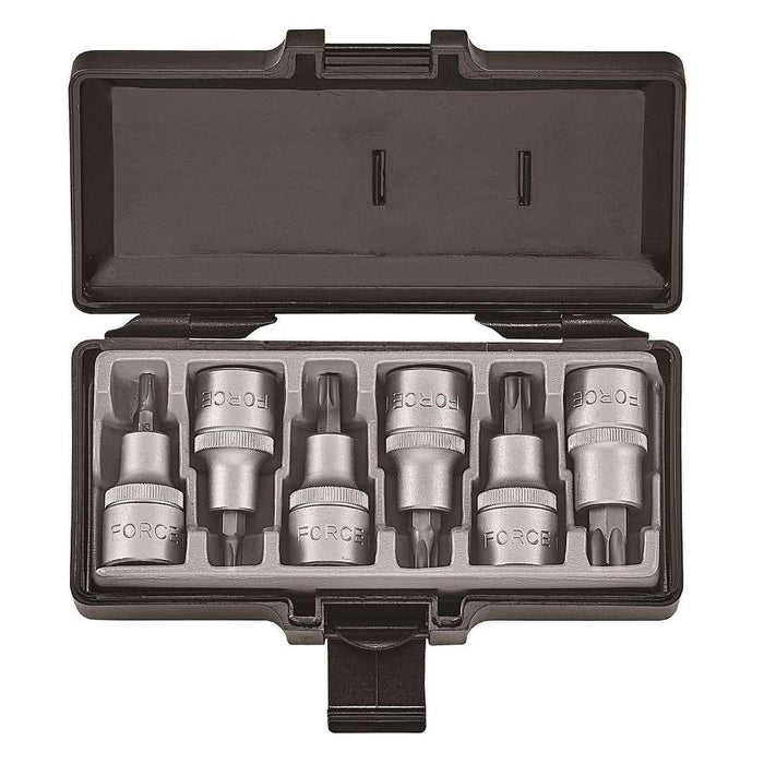КОМПЛЕКТ ВЛОЖКИ TORX 1/2 6БР FORCE