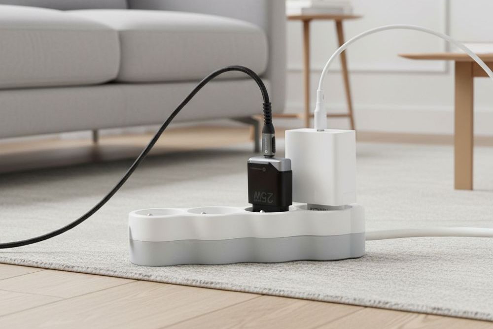 Зарядно устройство Forcell - F-Energy B125101-E, 25W, GaN III, черно