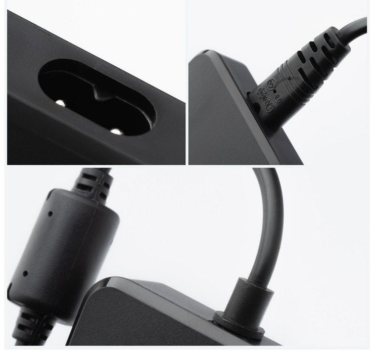 Зарядно устройство Forcell - F-Energy E856, 90W, USB-C, 6 накрайника, черно