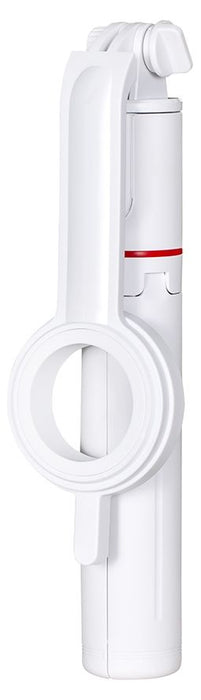 Селфи стик със статив Forcell - F-Grip MagSelfie S100M, Bluetooth, бял
