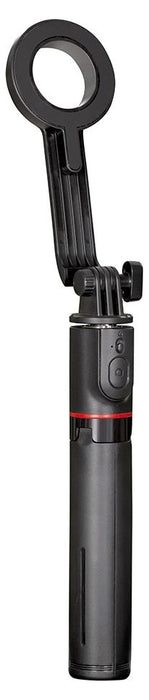 Селфи стик със статив Forcell - F-Grip MagSelfie S100M, Bluetooth, черен