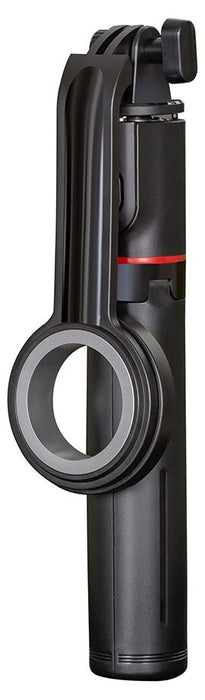 Селфи стик със статив Forcell - F-Grip MagSelfie S100M, Bluetooth, черен