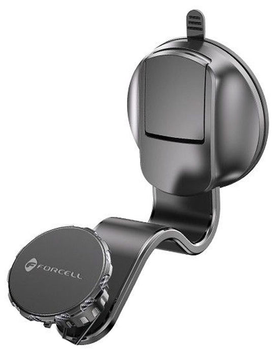Магнитна стойка за кола Forcell - F-Grip MagFlex, 20 cm, MagSafe, черна