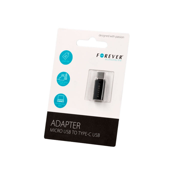 FOREVER АДАПТЕР MICRO USB - TYPE-C
