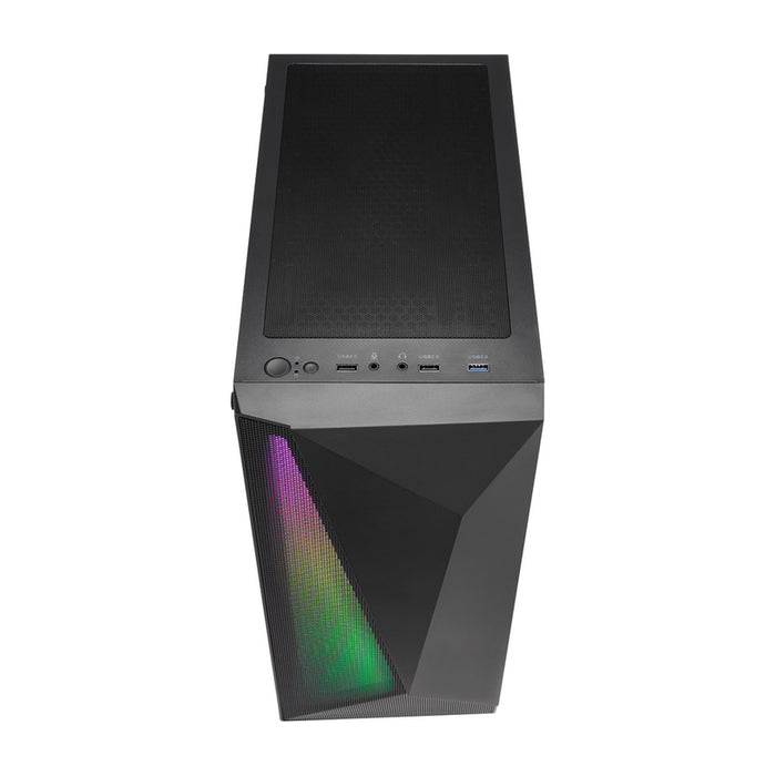 Гейминг настолен компютър RADIUS FORTRESS X3D AMD RYZEN 7 5700X3D, NVIDIA GEFORCE RTX 4060TI, RAM ПАМЕТ 16+16 GB, 3200 MHz