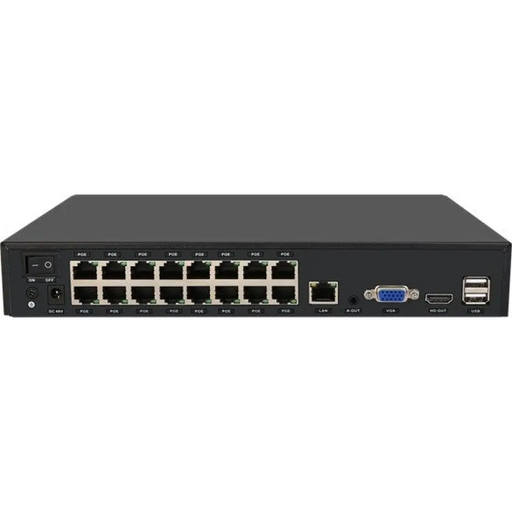 Foscam FNA216HE 8MP 16CH POE NVR 16-канален рекордер