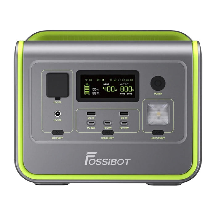 Зарядна станция FOSSIBOT F800 800W (зелена)