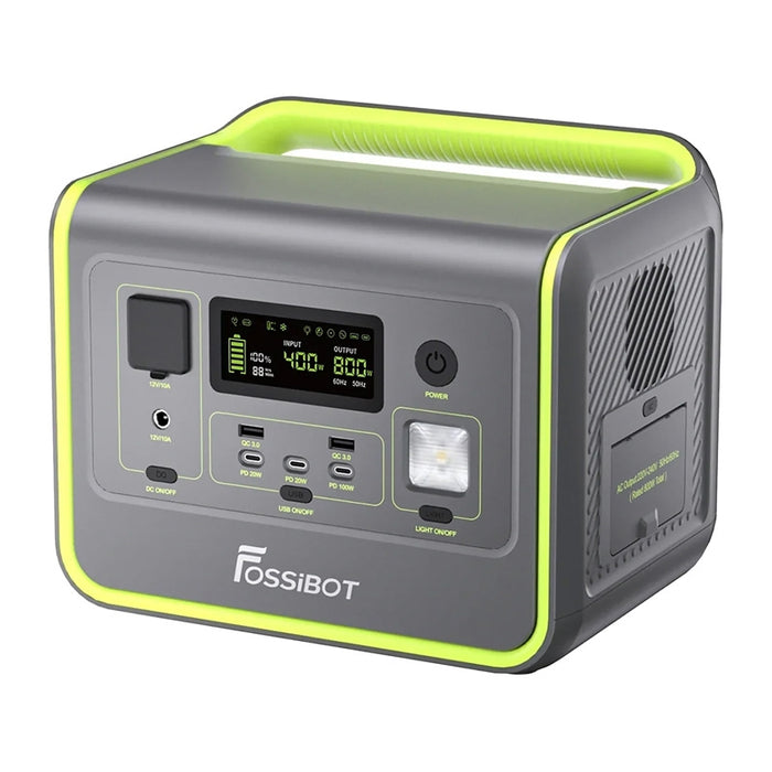 Зарядна станция FOSSIBOT F800 800W (зелена)