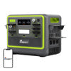 Зарядна станция FOSSIBOT F2400 2400W (зелена)