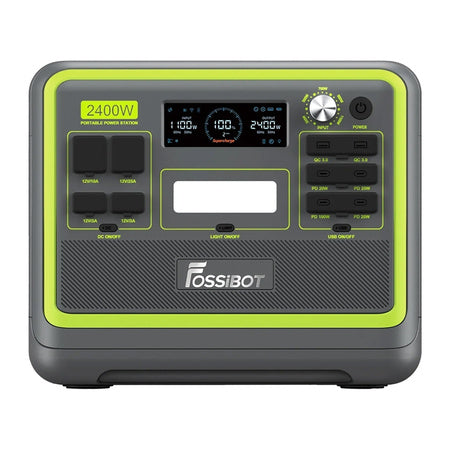 Зарядна станция FOSSIBOT F2400 2400W (зелена)