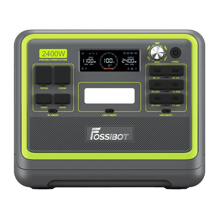 Зарядна станция FOSSIBOT F2400 2400W (зелена)