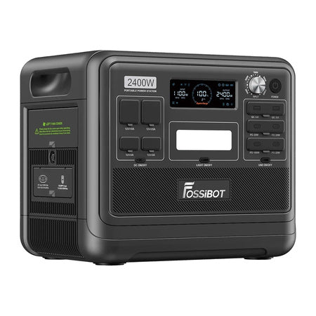 Зарядна станция FOSSIBOT F2400 2400W (черна)