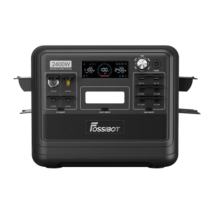 Зарядна станция FOSSIBOT F2400 2400W (черна)