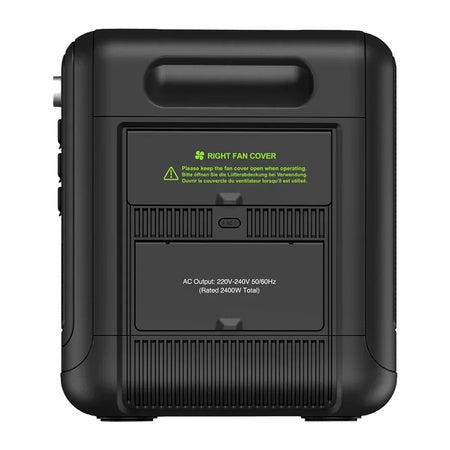 Зарядна станция FOSSIBOT F2400 2400W (черна)