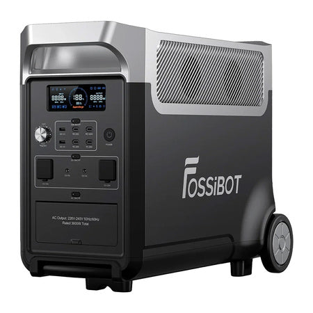 Зарядна станция FOSSIBOT F3600 Pro 3600W (черна)