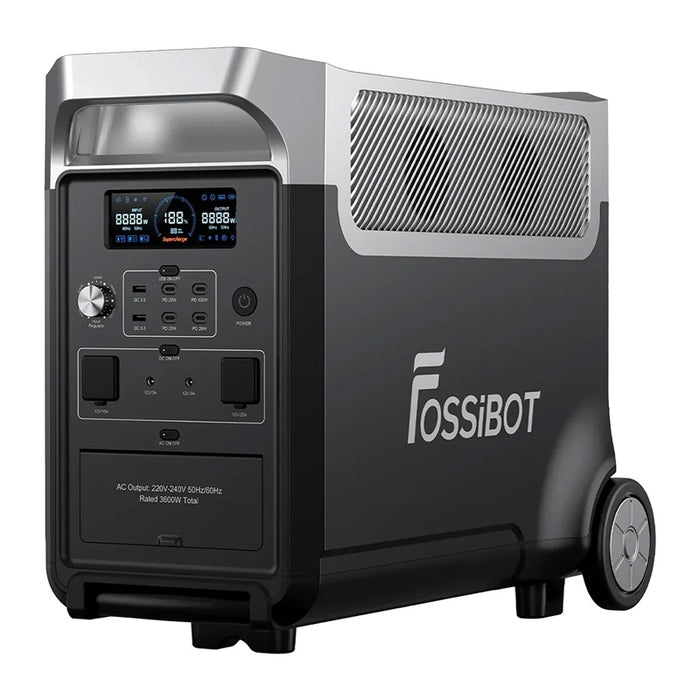 Зарядна станция FOSSIBOT F3600 Pro 3600W (черна)