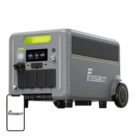 Зарядна станция FOSSIBOT F7200 7200W (зелена)