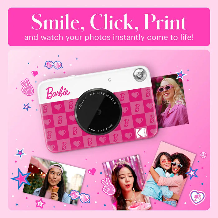 Фотоапарат за моментни снимки Kodak Printomatic Barbie