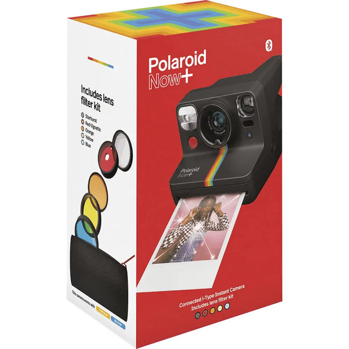 Фотоапарат за моментни снимки Polaroid NOW + Black 009061