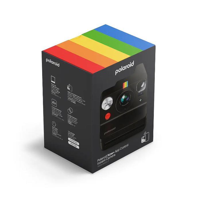 Фотоапарат за моментни снимки Polaroid NOW + Gen 3 Black