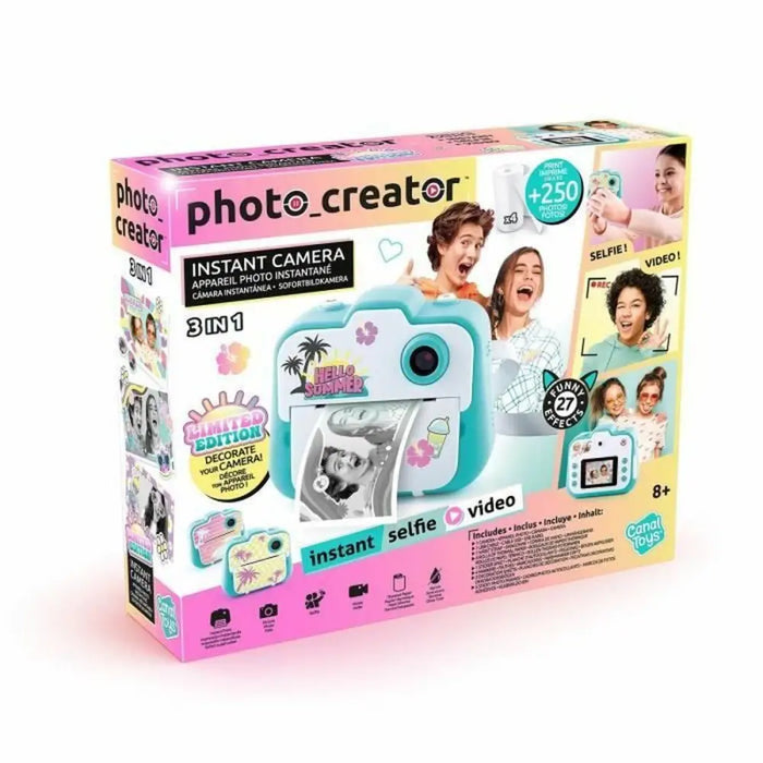 Фотоапарат за Моментни Снимки Canal Toys CLK 028